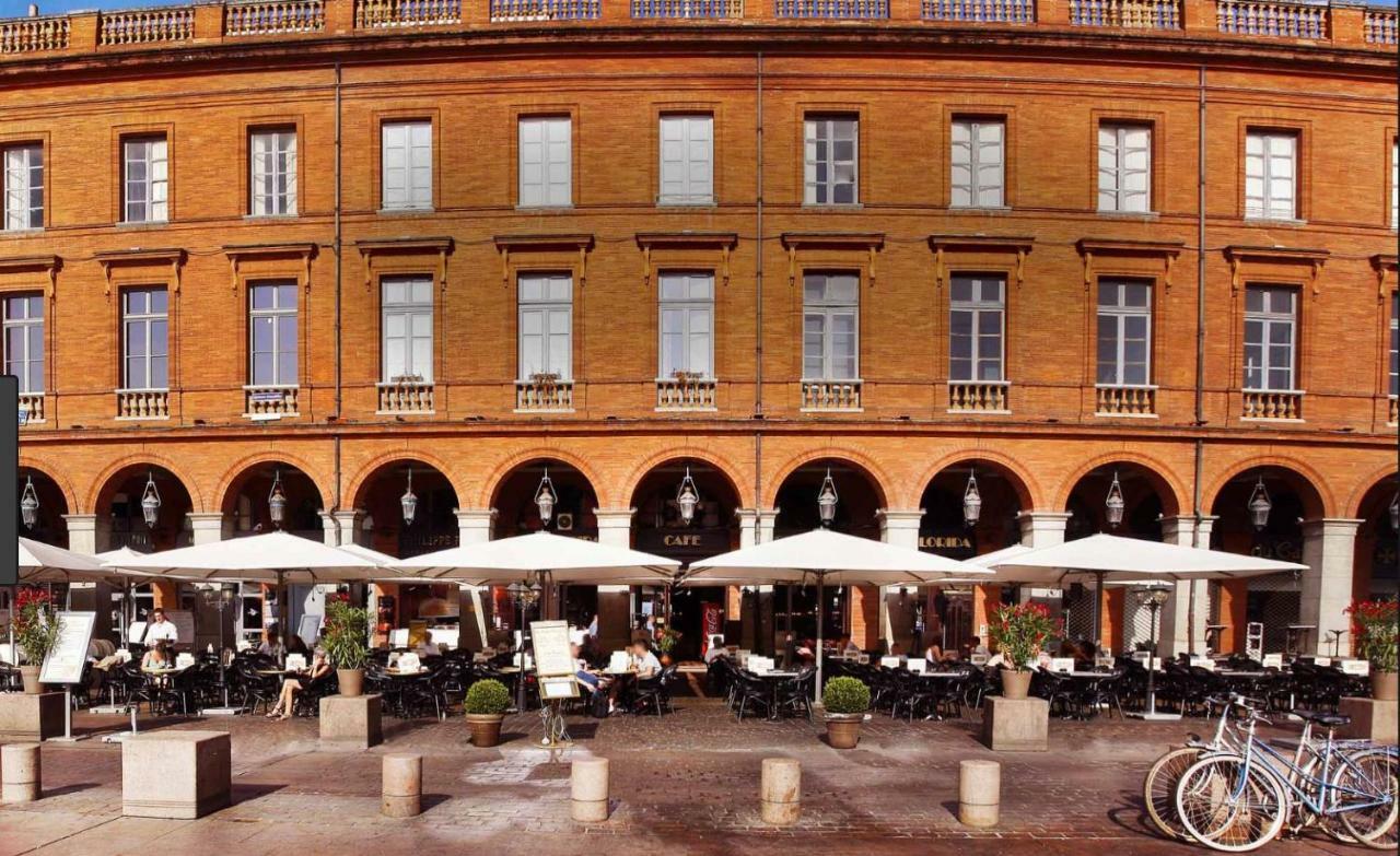 Appartement Toulouse plein centre-jusqu'à 4 personnes-Parking et Petit déjeuner inclus Extérieur photo