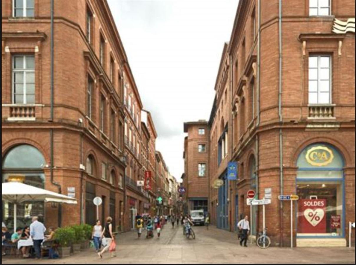 Appartement Toulouse plein centre-jusqu'à 4 personnes-Parking et Petit déjeuner inclus Extérieur photo